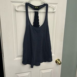 Navy workout tank